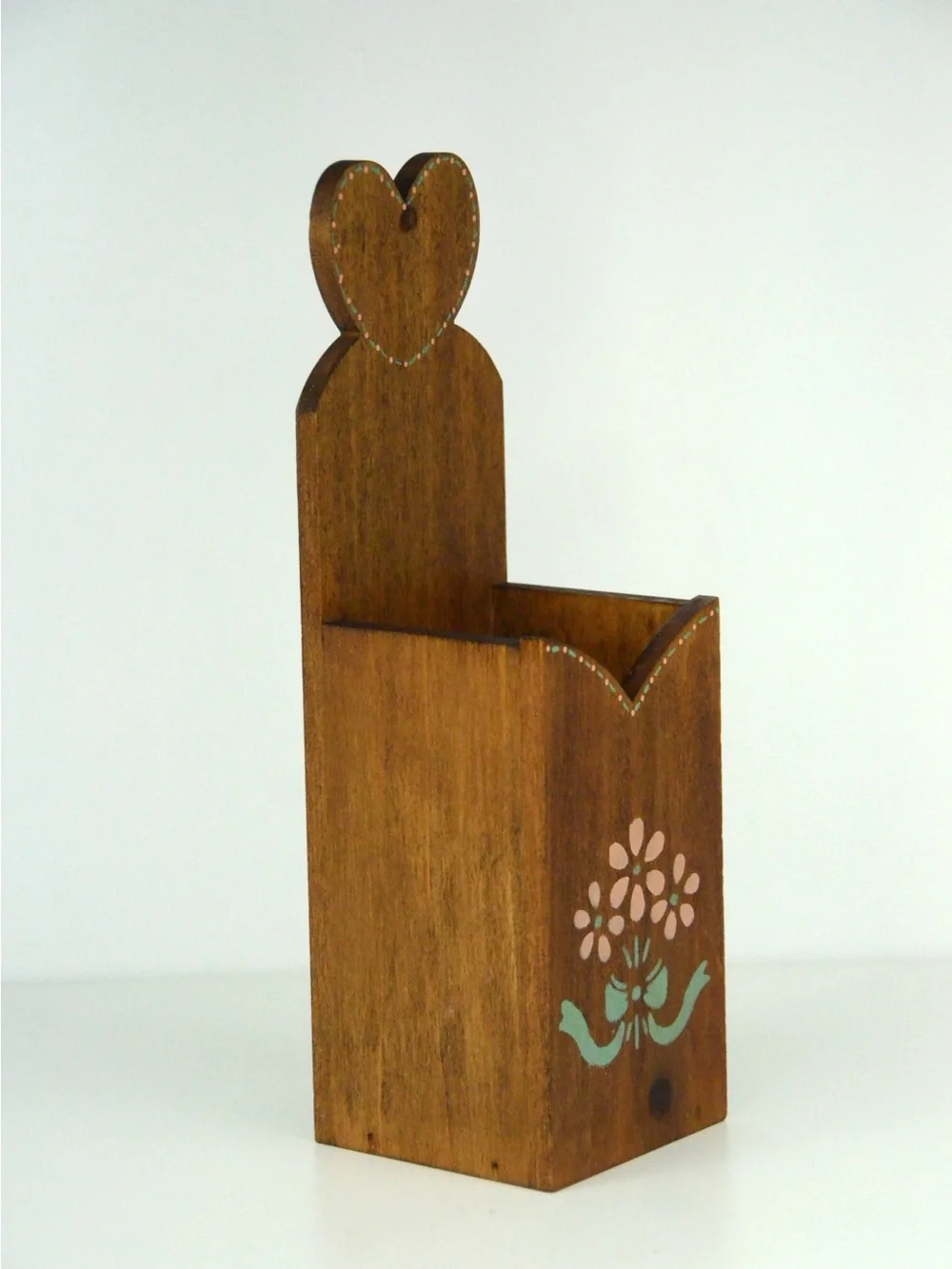 Vintage wood painted